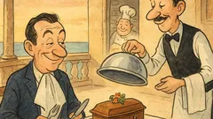 Barzelletta: Non mangio mai ostriche.